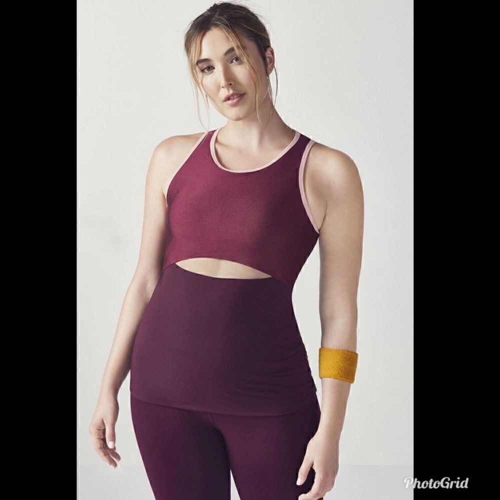 FABLETICS Luana Performance Colorblock Tank Size M